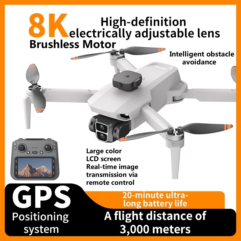 Drone Power Bank - Dron RC 8K ESC z kamerą,