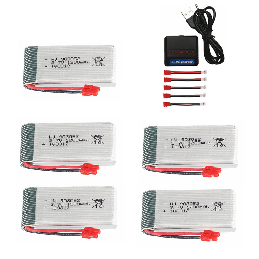 Drone Battery Charger - Akumulator lipo 3.7V 1200mAh 903052 do