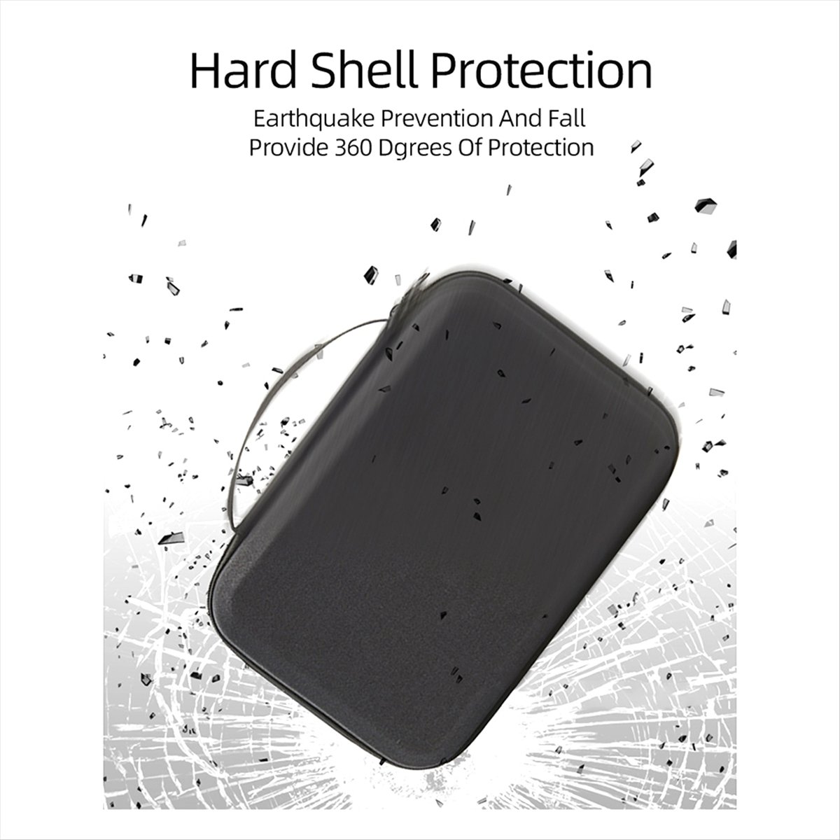 Drone Hard Shell Case - Wilwill Przenośna Torba Transportowa z Twardą