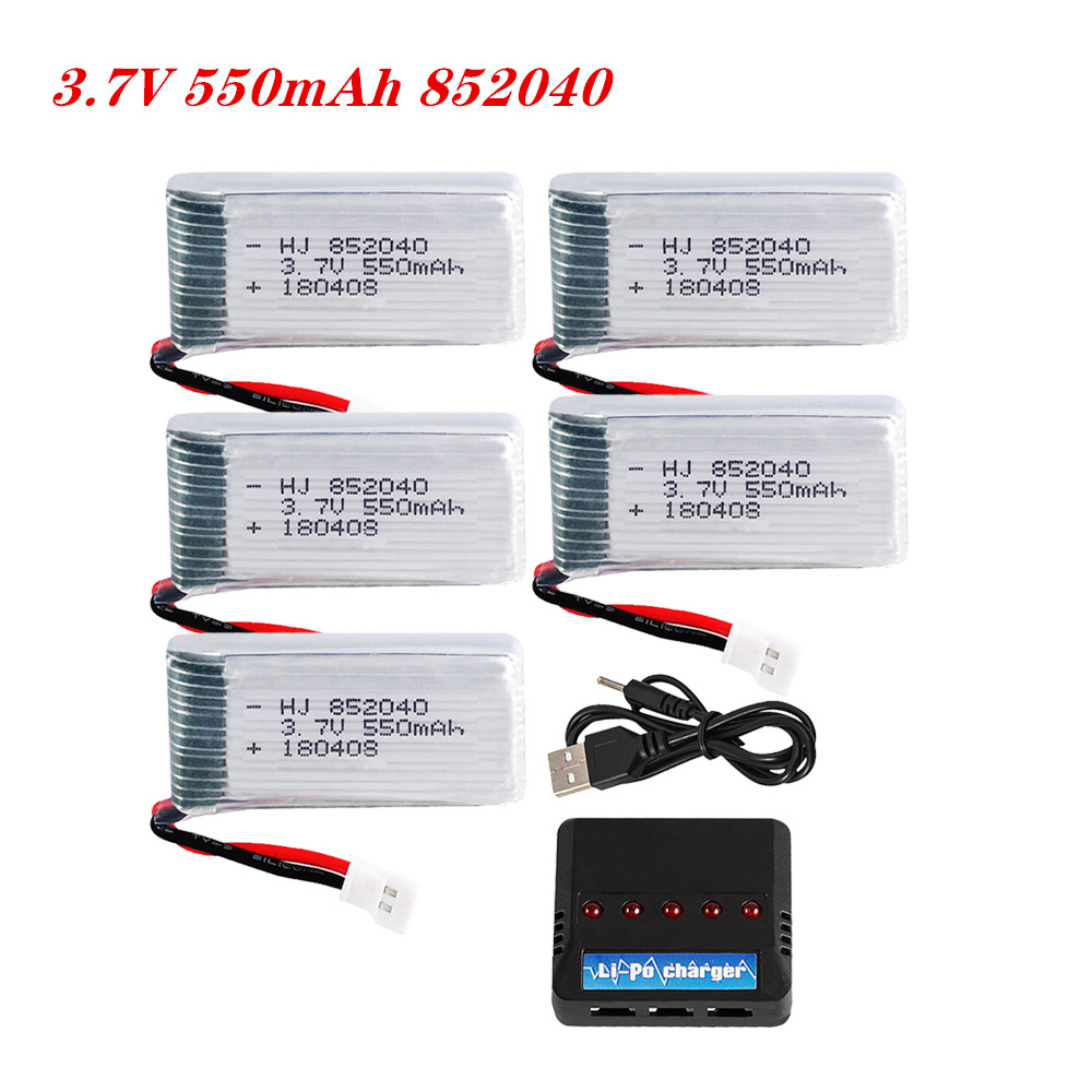 Drone Battery Charger - Bateria Lipo 3,7 V 550 mAh