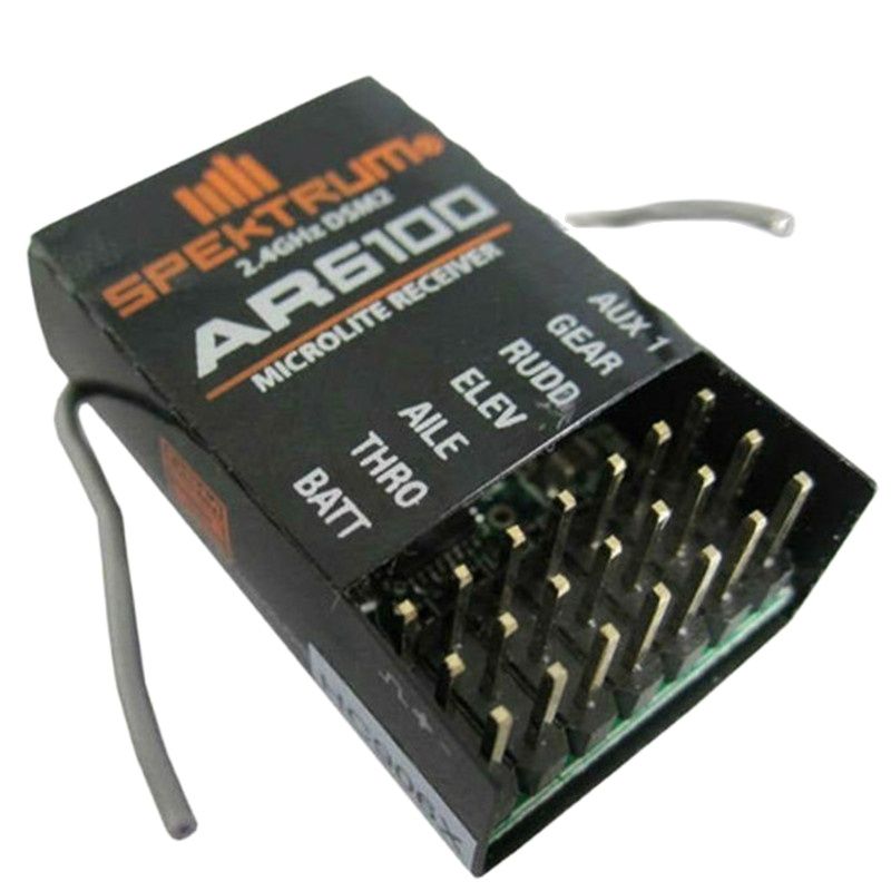 Drone Battery Adapter - Odbiornik AR6100 DSM2 6CH 2.4GHz do