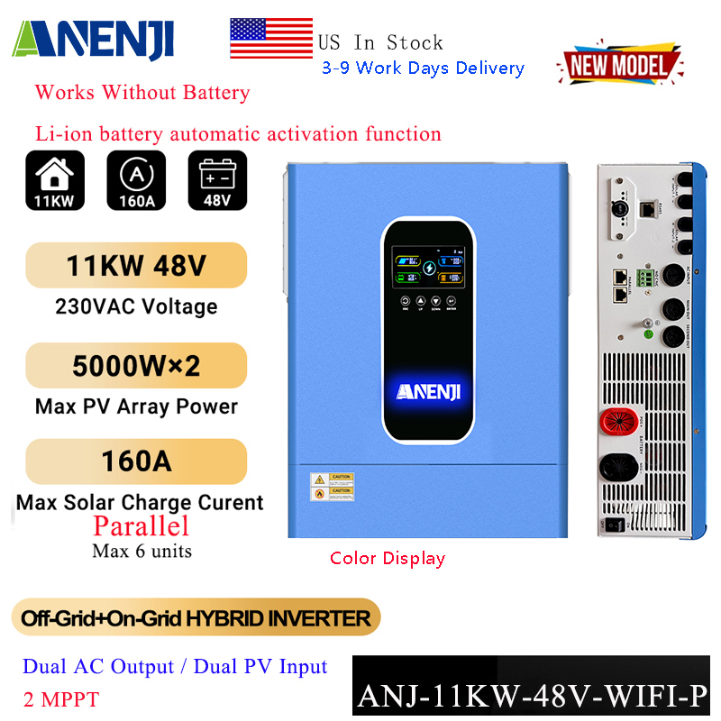 Drone Solar Charger - ANENJI 11KW 48V Hybrydowy Inwerter Solarny