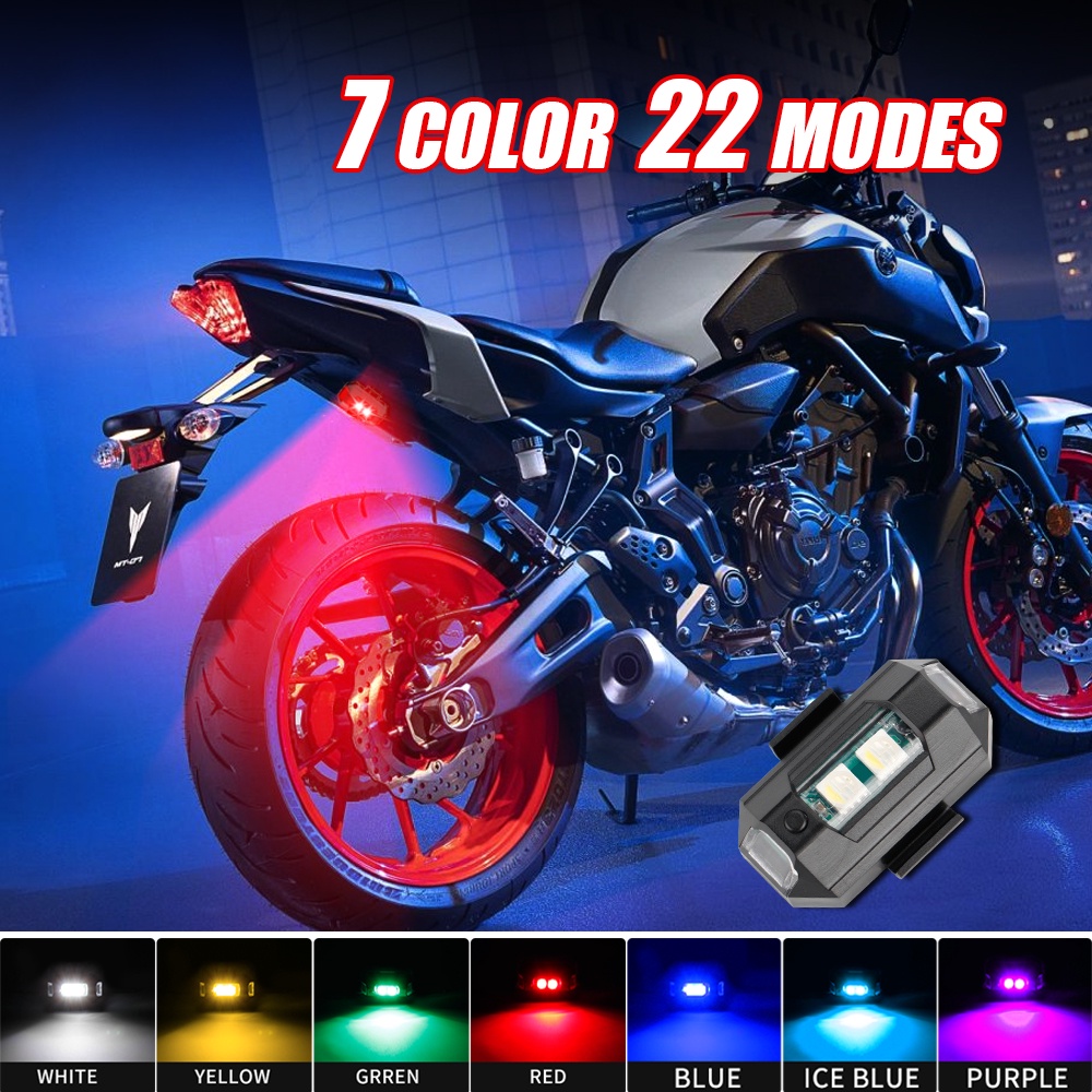 Drone Strobe Light - 1PC 7 kolorów Mini USB ładowanie