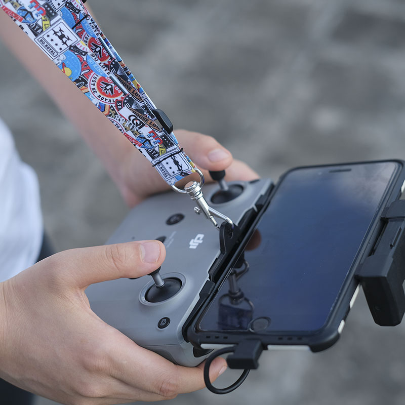Drone Neck Strap - Zestaw: Sznurek z haczykiem, pasek bezpieczeństwa,