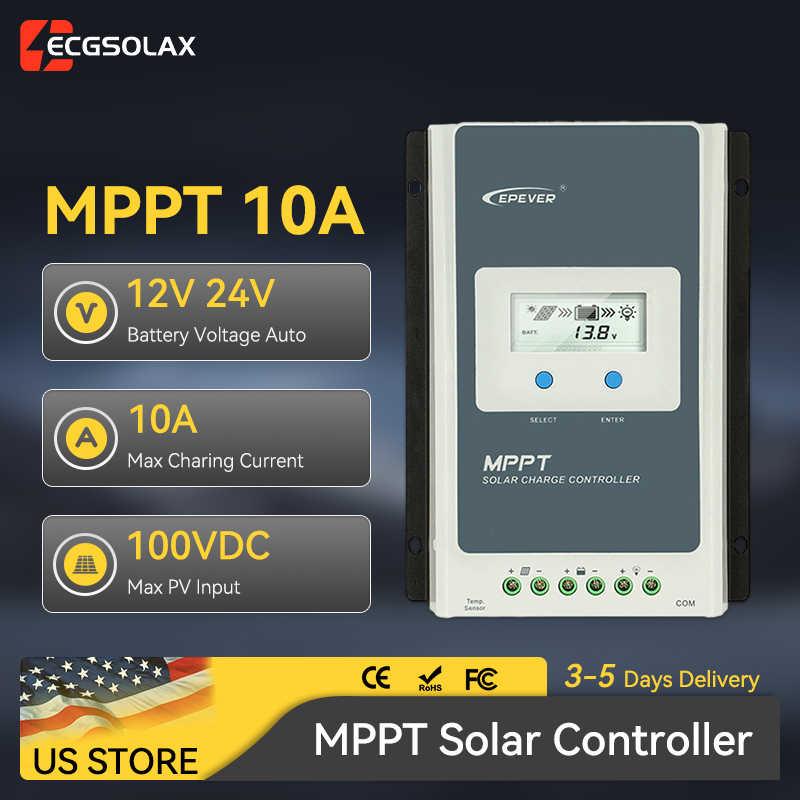 Drone Solar Charger - Regulator solarny Epever 10A MPPT 12V