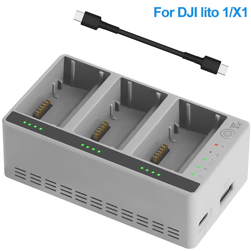 Hub do ładowania DJI LITO 1 X1 – Drone Charging Hub recenzja i cena