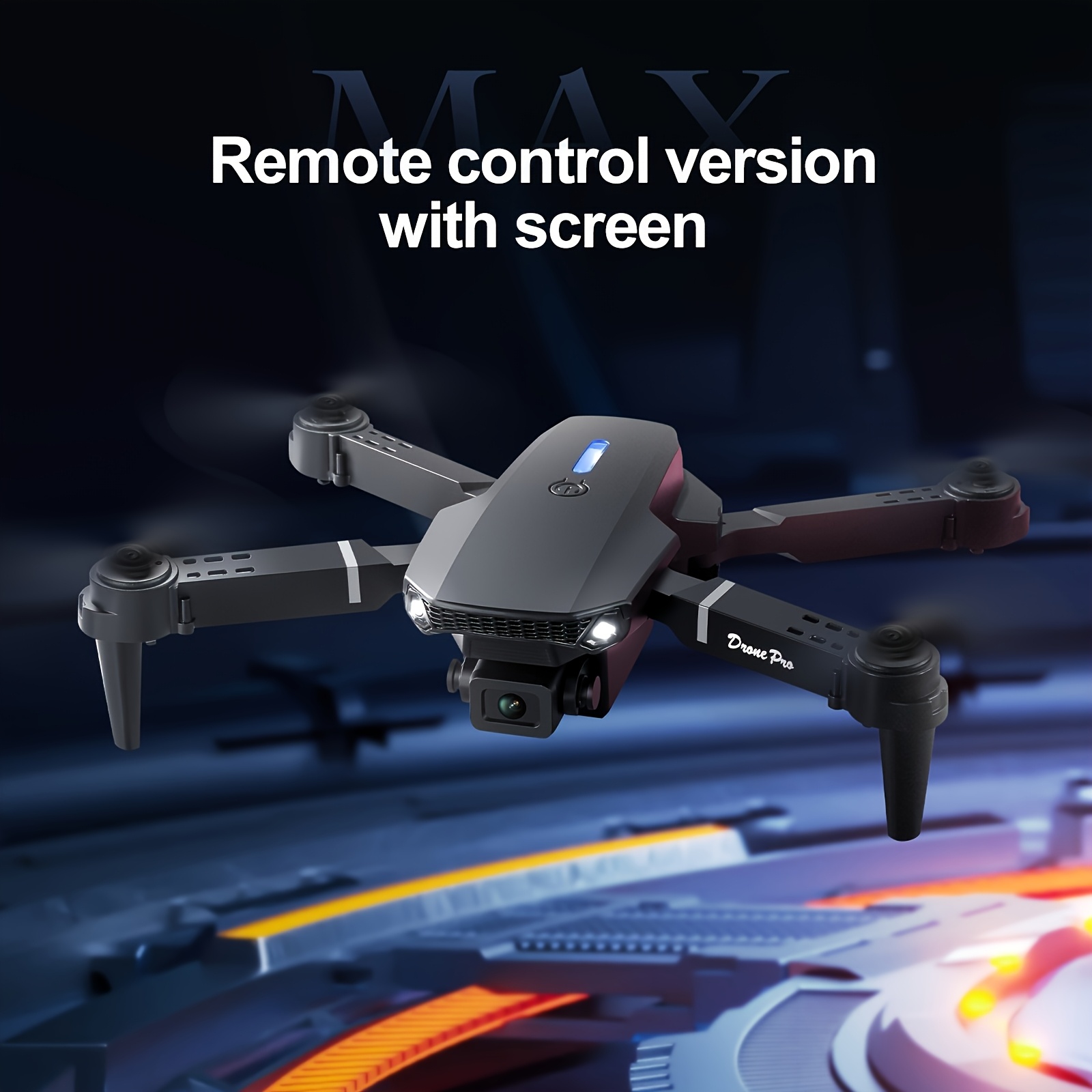 Ulepszony składany dron E88PRO – Drone Controller Screen recenzja i cena