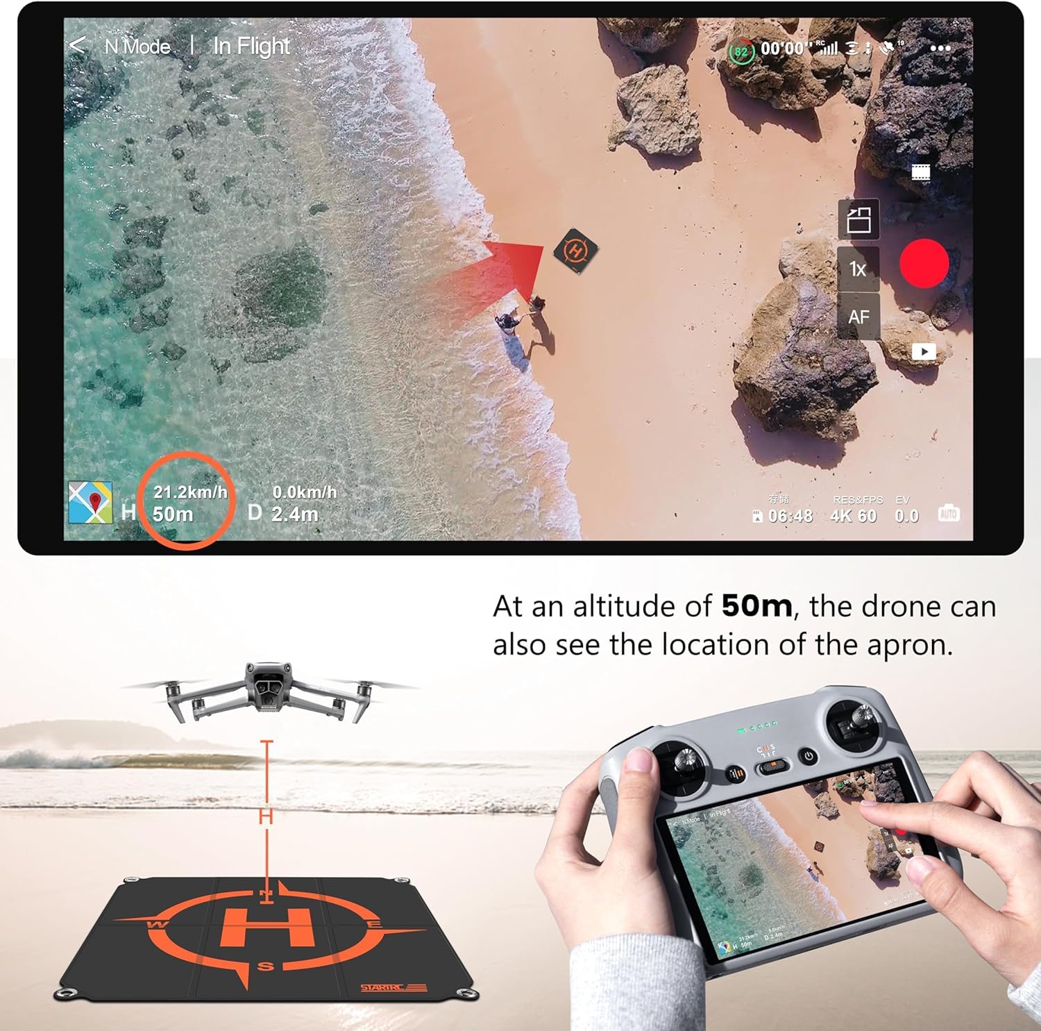 STARTRC Mata do lądowania dron – Drone Landing Pad recenzja i cena