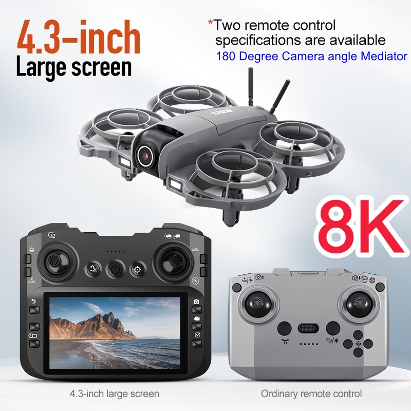 Duży dron RC z pilotem, kamerą – Drone Controller Screen recenzja i cena