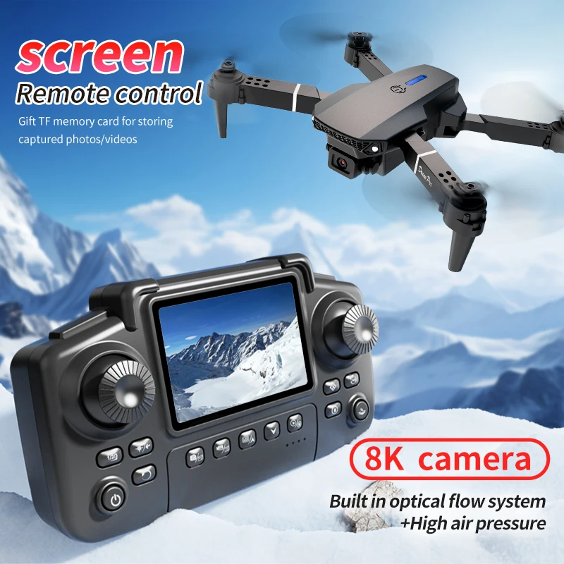 Profesjonalny dron E88 PRO z e – Drone Controller Screen recenzja i cena