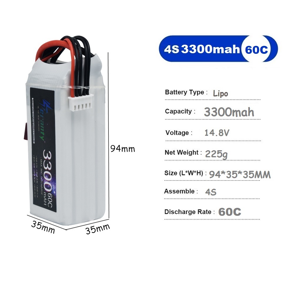 Akumulator LiPo 4S 3300mAh 60C – Drone Power Bank recenzja i cena