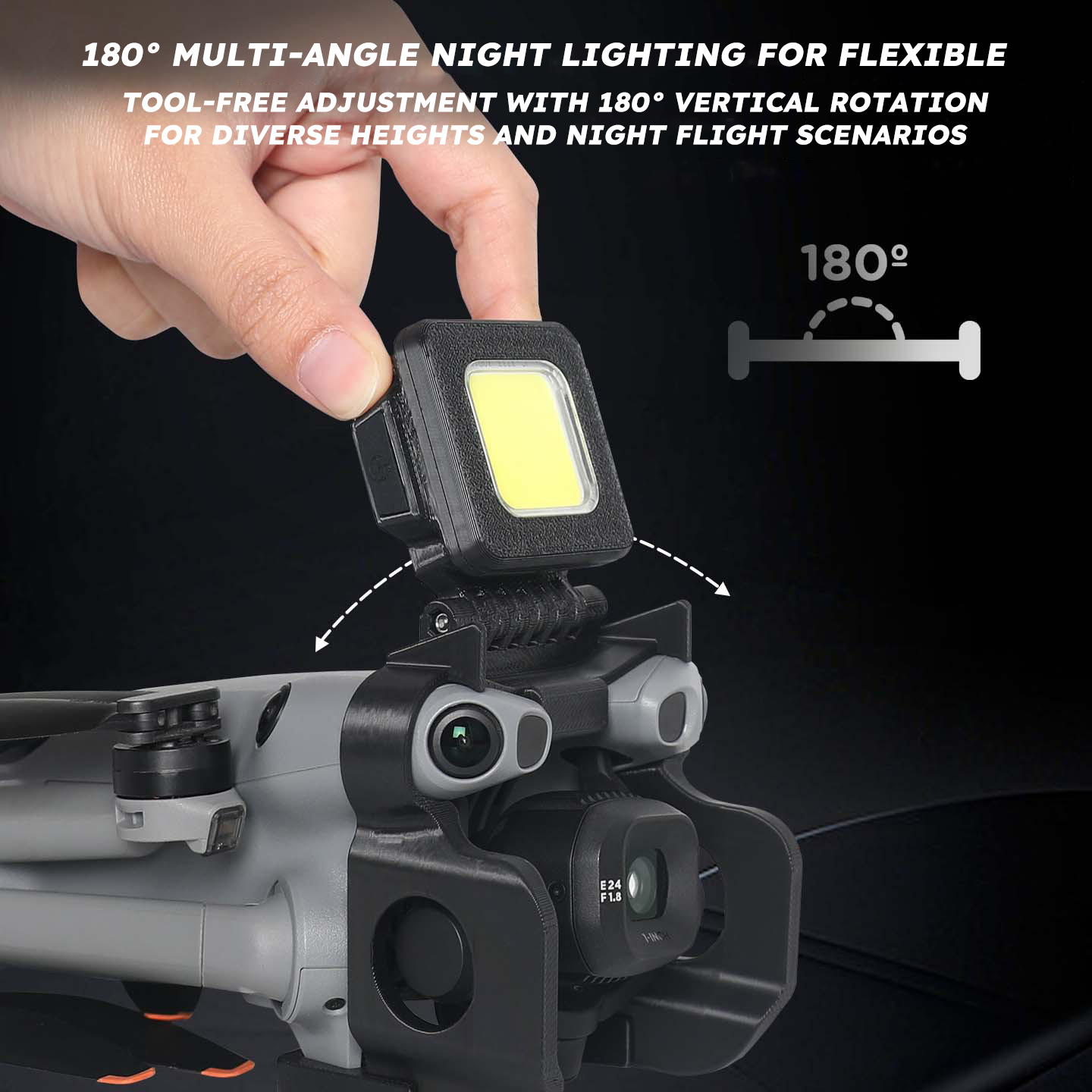 Światło nocne do DJI Mini 5 Pr – Drone Neck Strap recenzja i cena