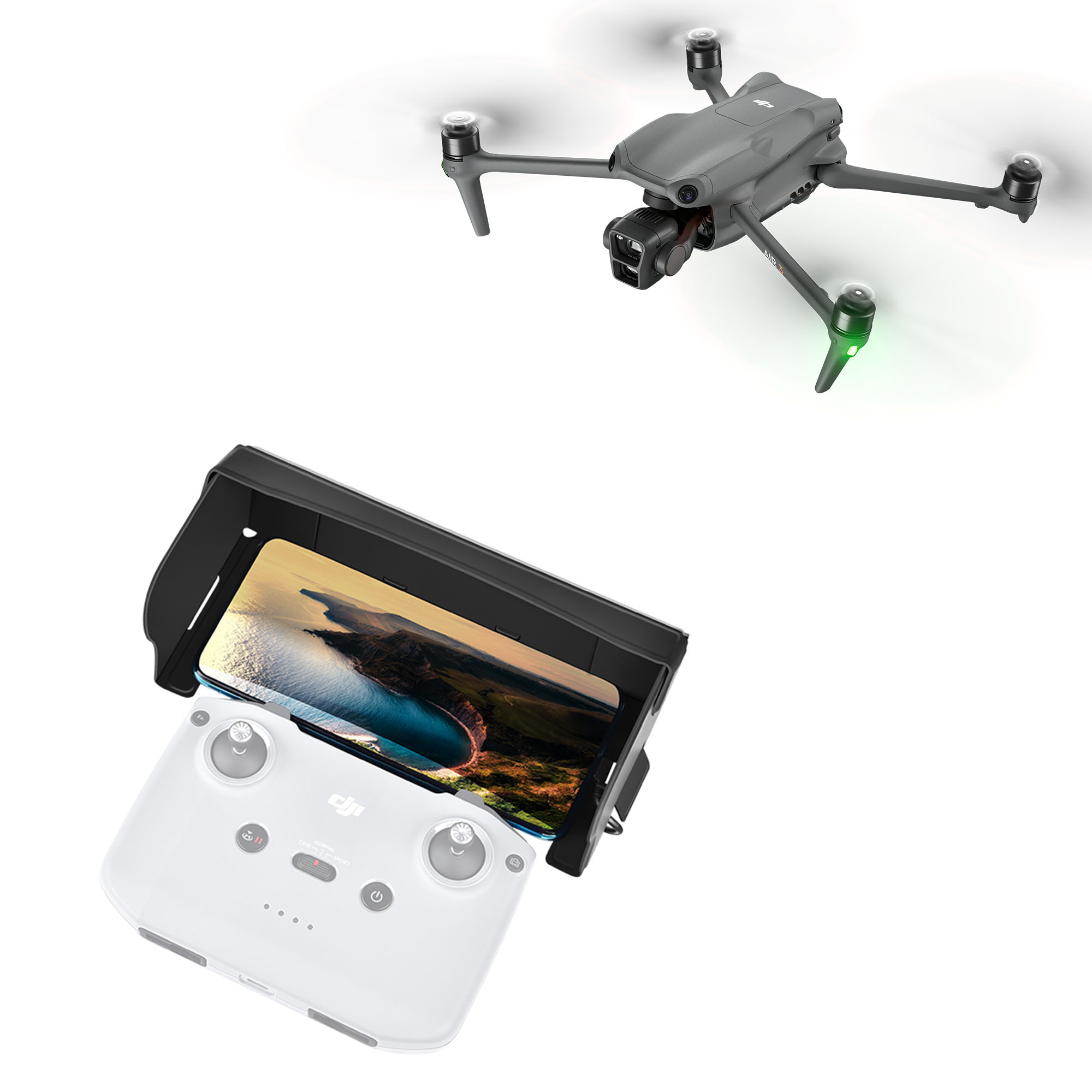 Osłona przeciwsłoneczna do kon – Drone Tablet Mount recenzja i cena