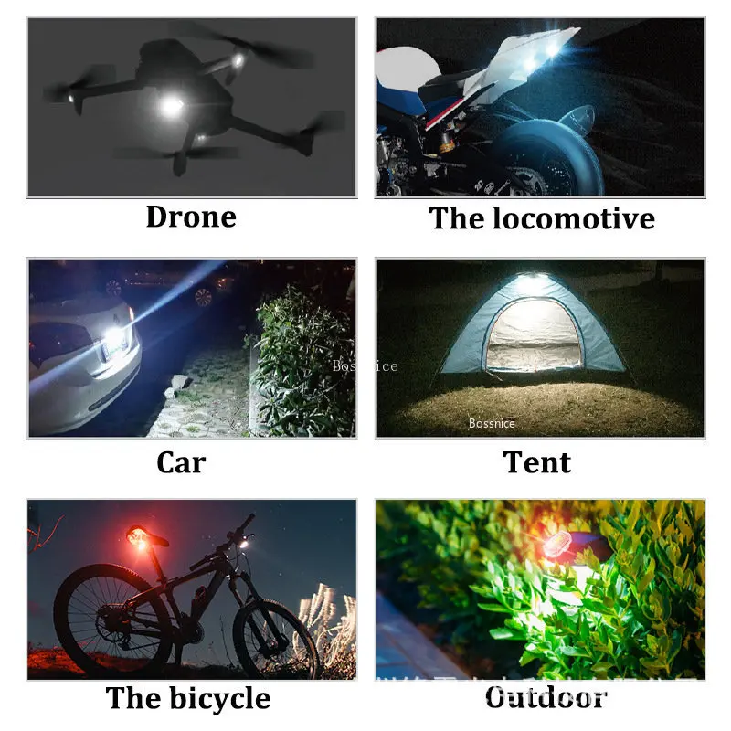 1/2 szt. Bezprzewodowy światło – Drone Strobe Light recenzja i cena