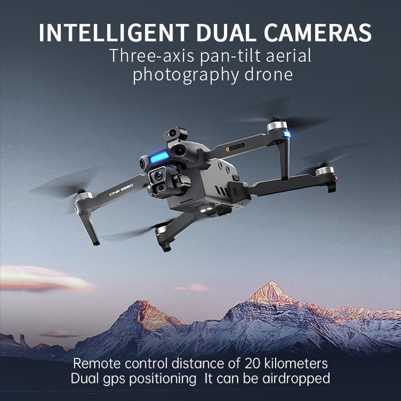 Nowy dron z podwójną kamerą 8K – Drone Battery Charger recenzja i cena