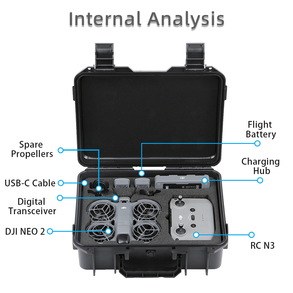 Torba na DJI NEO 2, odporna na – Drone Hard Shell Case recenzja i cena
