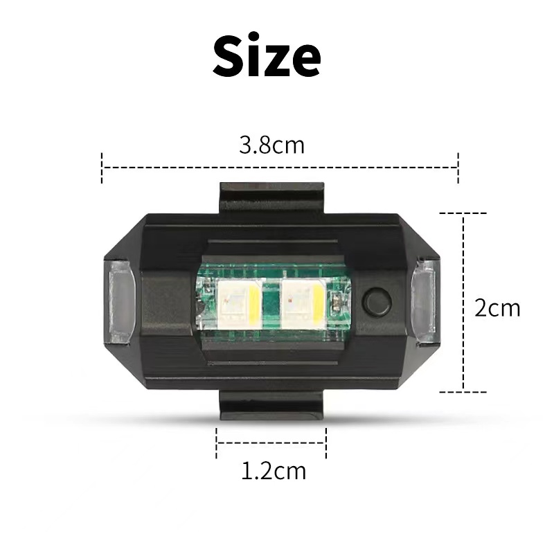 Motocyklowa lampka stroboskopo – Drone Strobe Light recenzja i cena