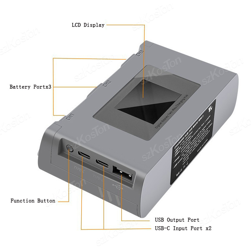 Dla DJI Mavic Mini 2/SE Mini 4 – Drone Charging Hub recenzja i cena
