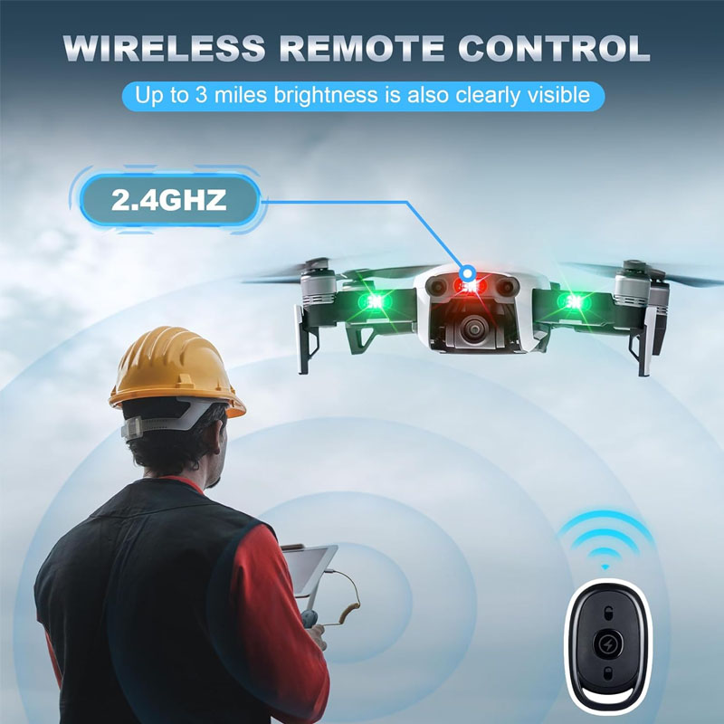 Bezprzewodowe światło strobosk – Drone Strobe Light recenzja i cena
