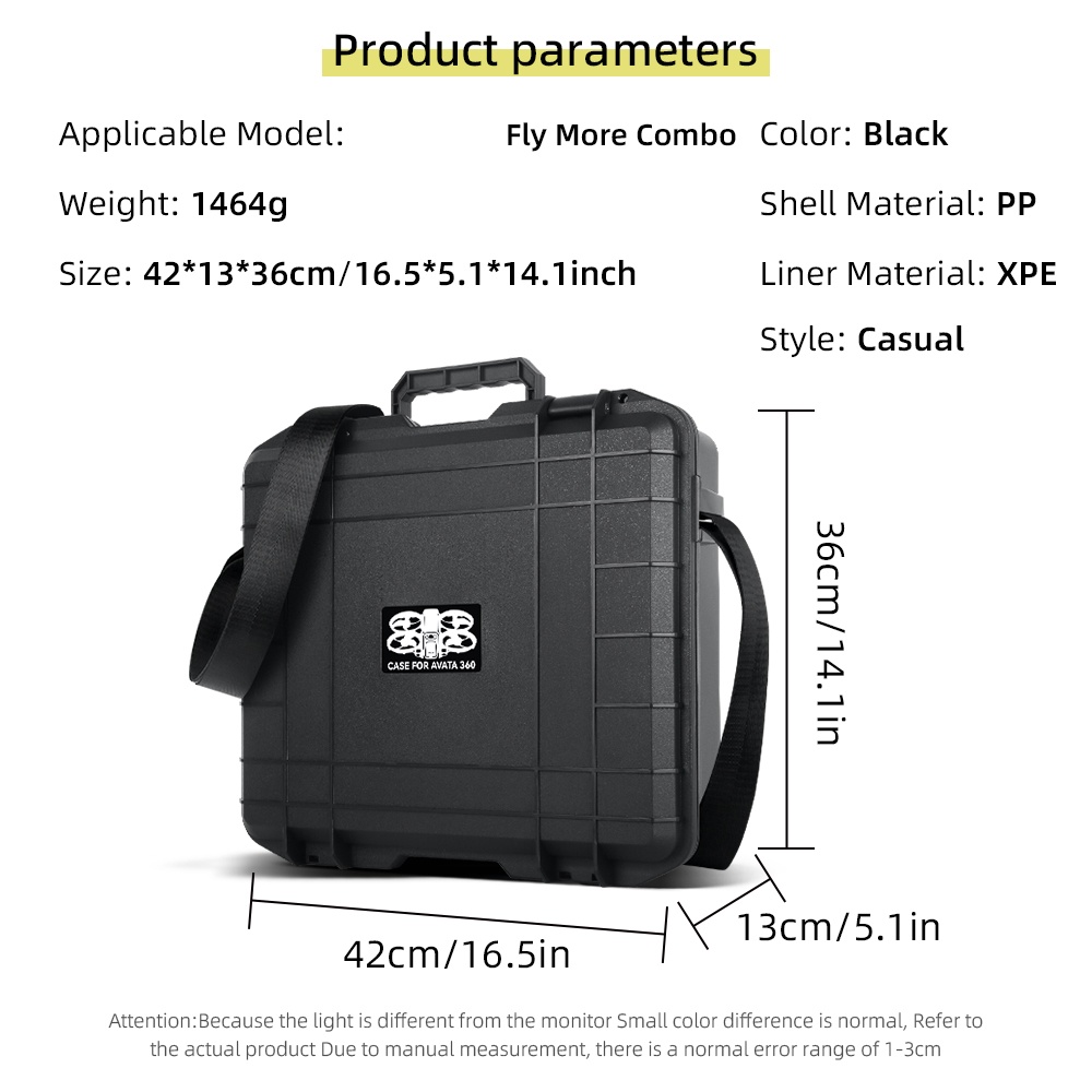 Wodoodporny, odporny na uderze – Drone Hard Shell Case recenzja i cena