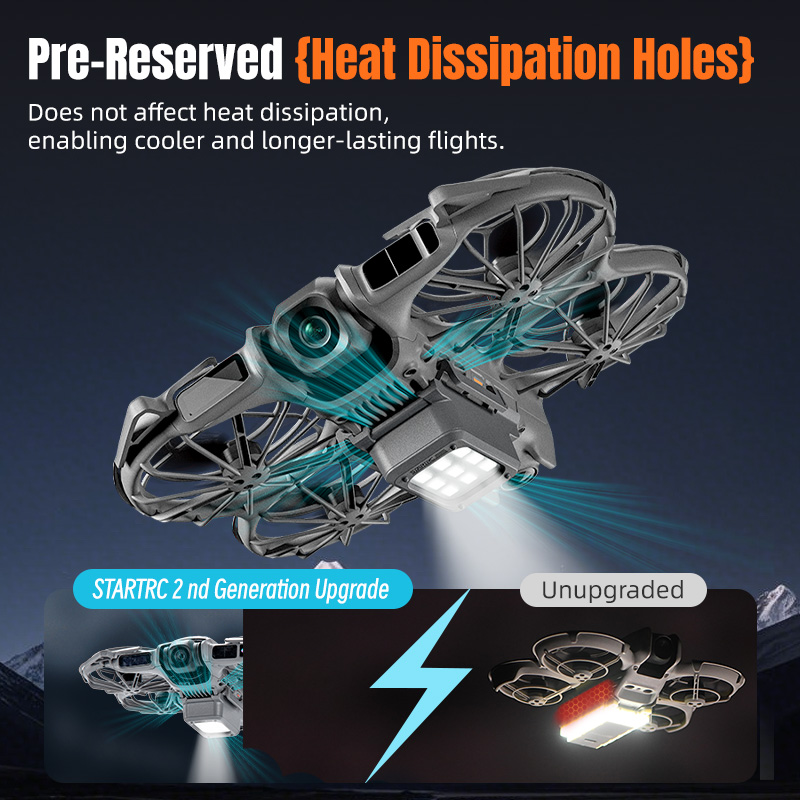 Podwozie LED STARTRC do drona  – Drone Strobe Light recenzja i cena