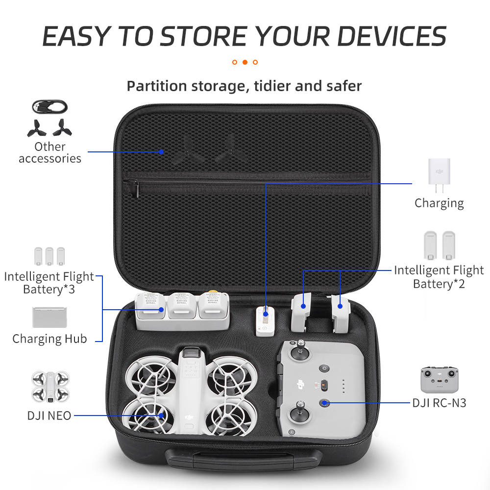 Torba transportowa XFJI kompat – Drone Hard Shell Case recenzja i cena